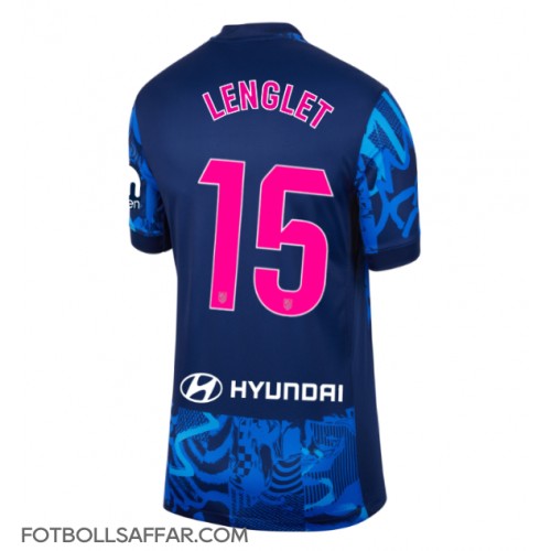 Atletico Madrid Clement Lenglet #15 Tredjeställ Dam 2024-25 Kortärmad